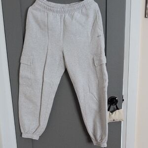 TNA Light Gray Cargo Joggers